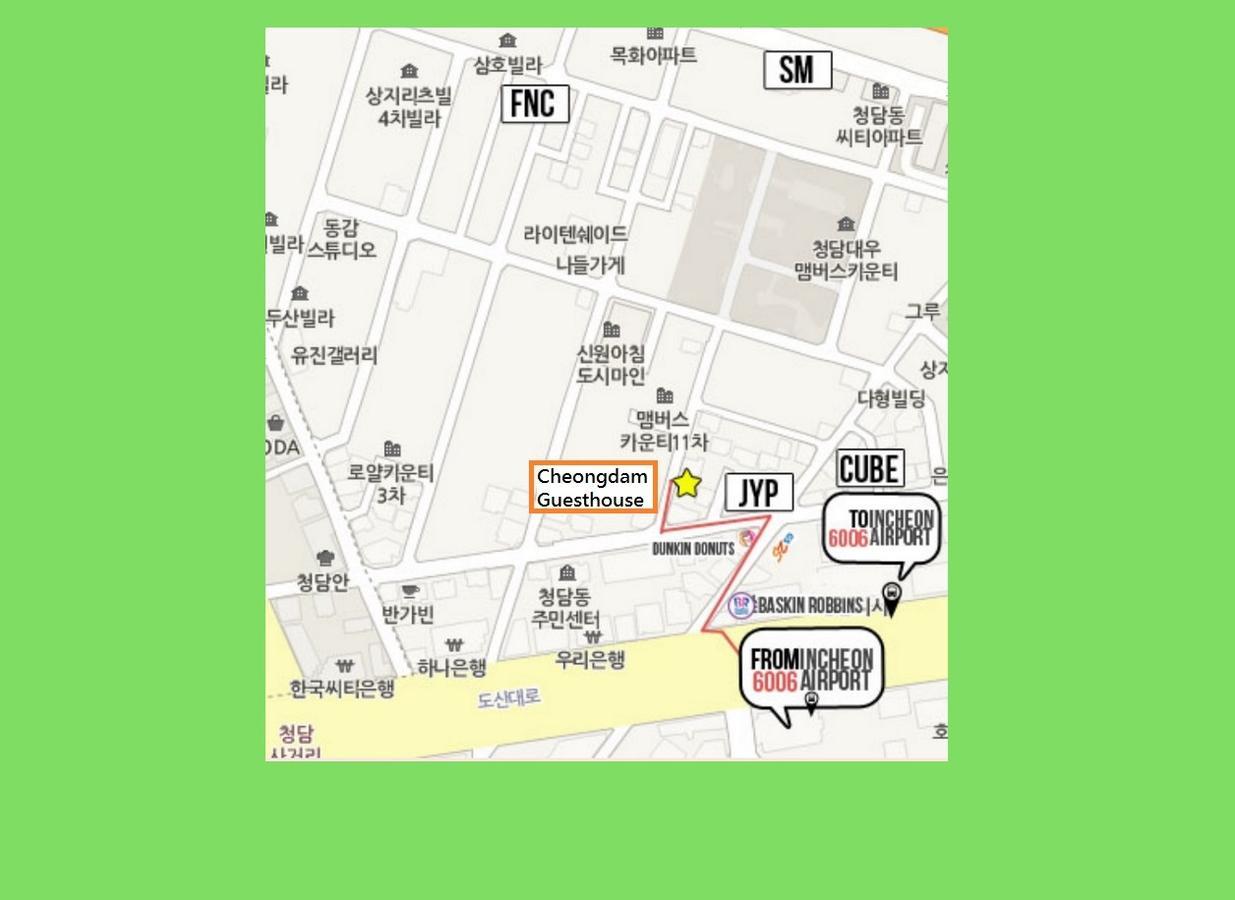 Cheongdam Ladies Guesthouse In Seul Esterno foto